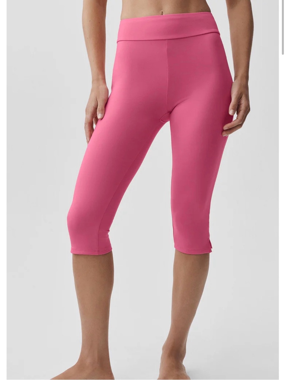 LIMITED COLOR Alo yoga Alo Softsculpt shoreline capri paradise pink